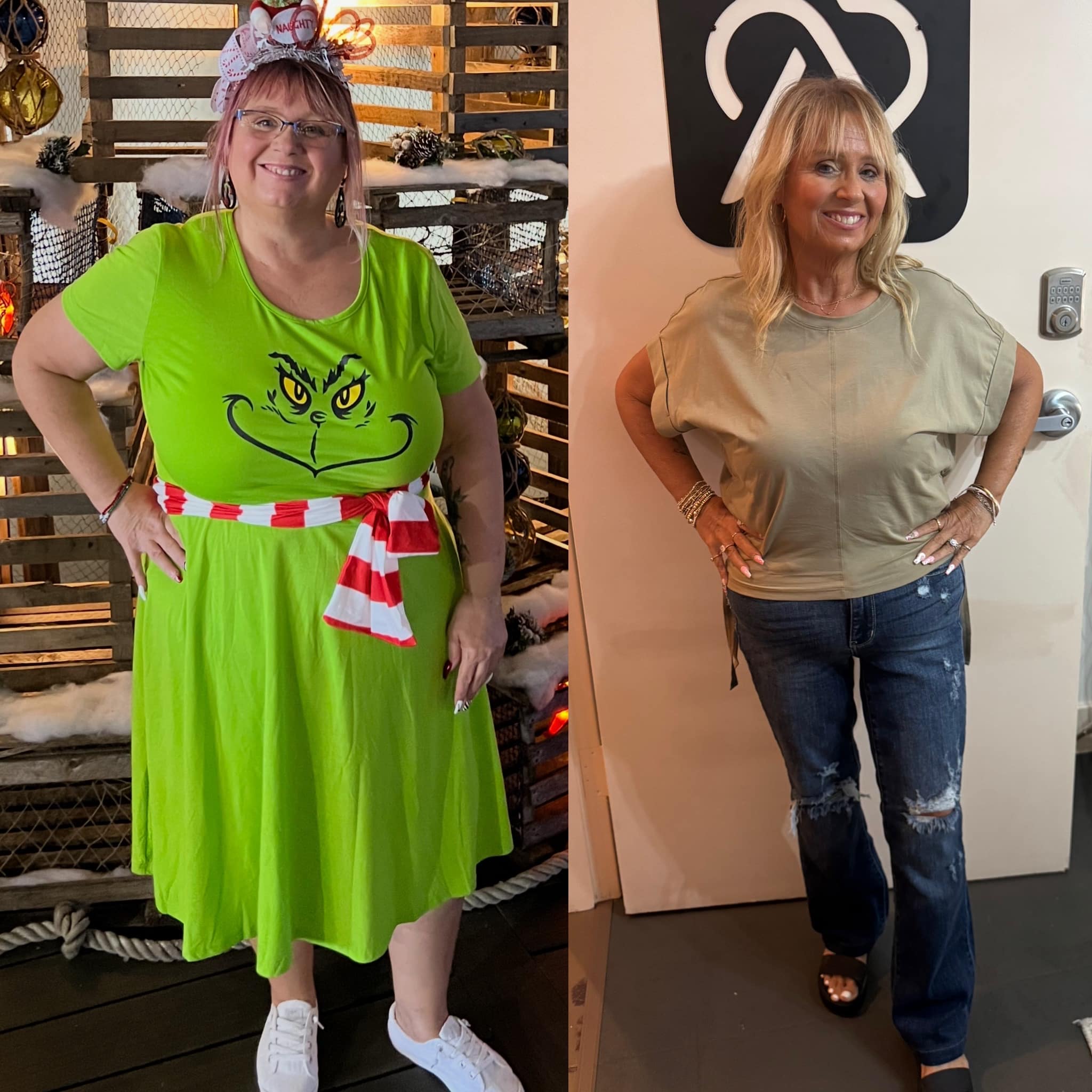 Before and After Image: Weight Loss - front